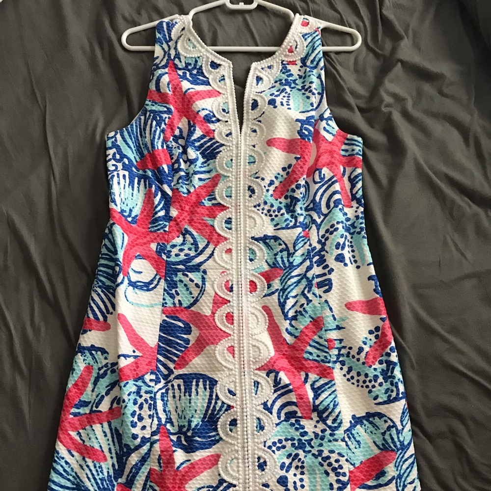 Lilly Pulitzer Size 10 shift dress EUC